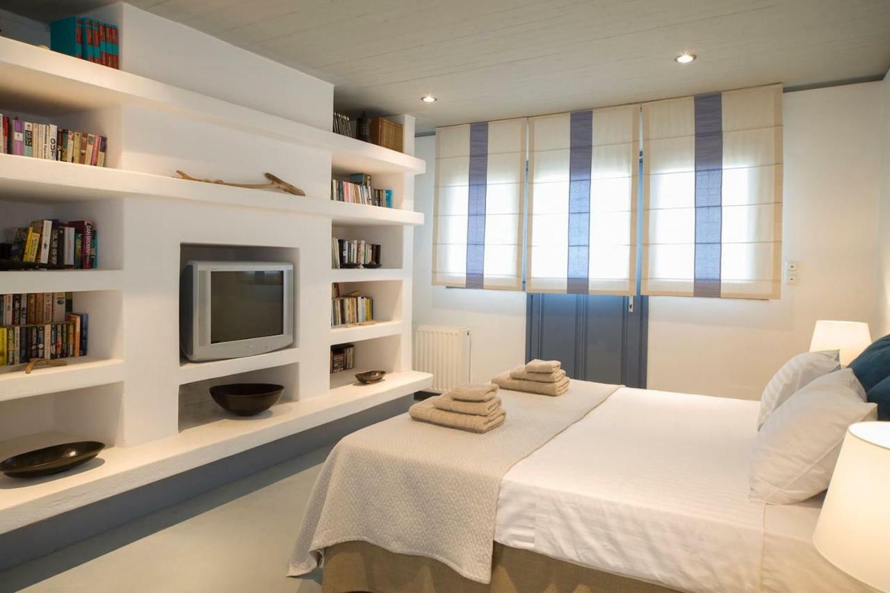 Luxury Cycladic Villa-Enjoy Infinity Pool Sunsets Koundouros Buitenkant foto