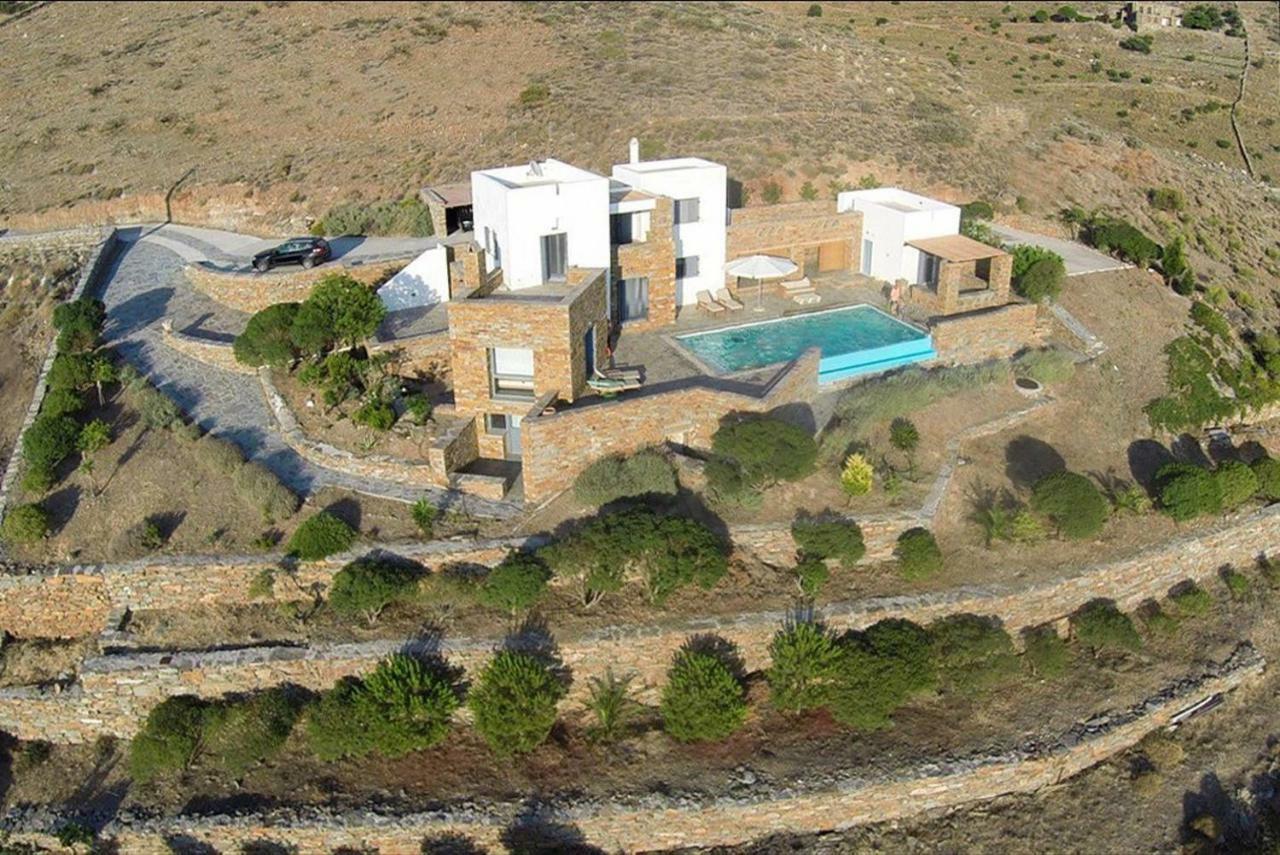 Luxury Cycladic Villa-Enjoy Infinity Pool Sunsets Koundouros Buitenkant foto